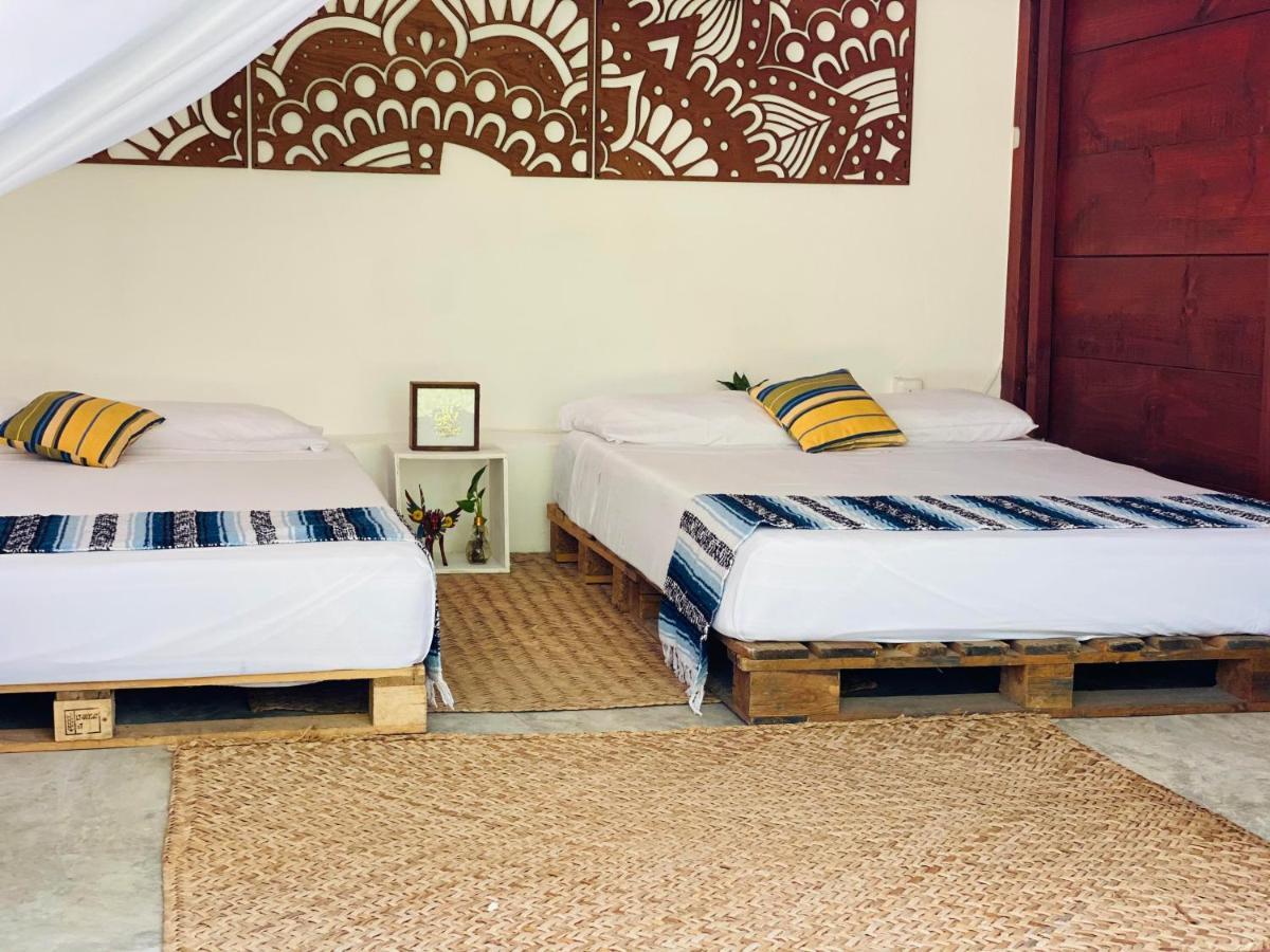 El Buho Bacalar Eco-Cabanas Hostal Bagian luar foto