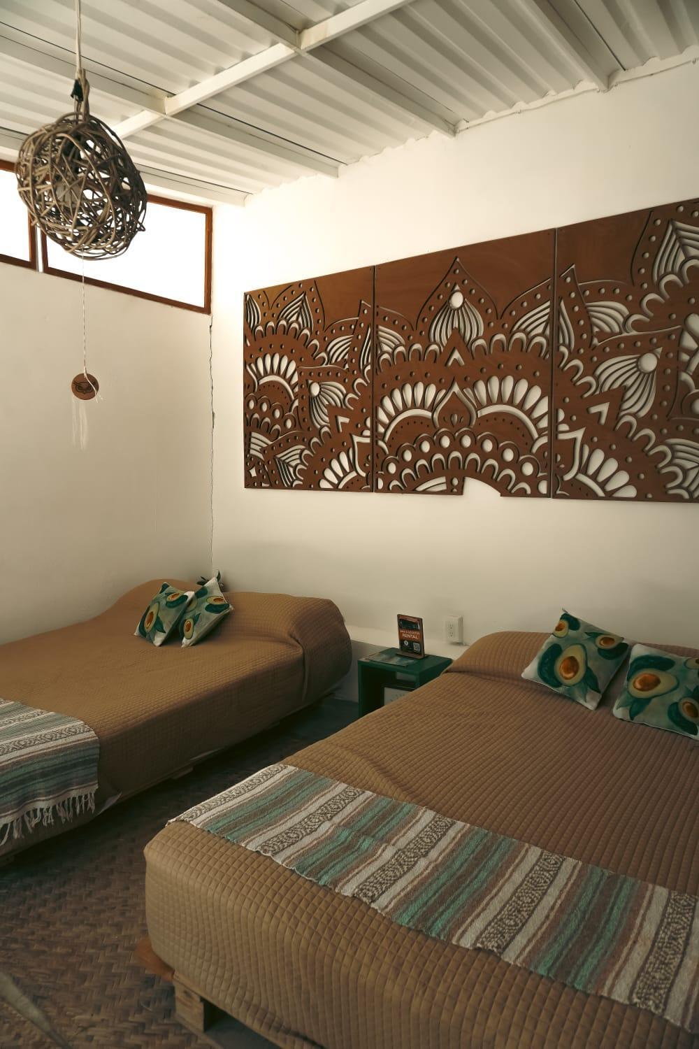 El Buho Bacalar Eco-Cabanas Hostal Bagian luar foto
