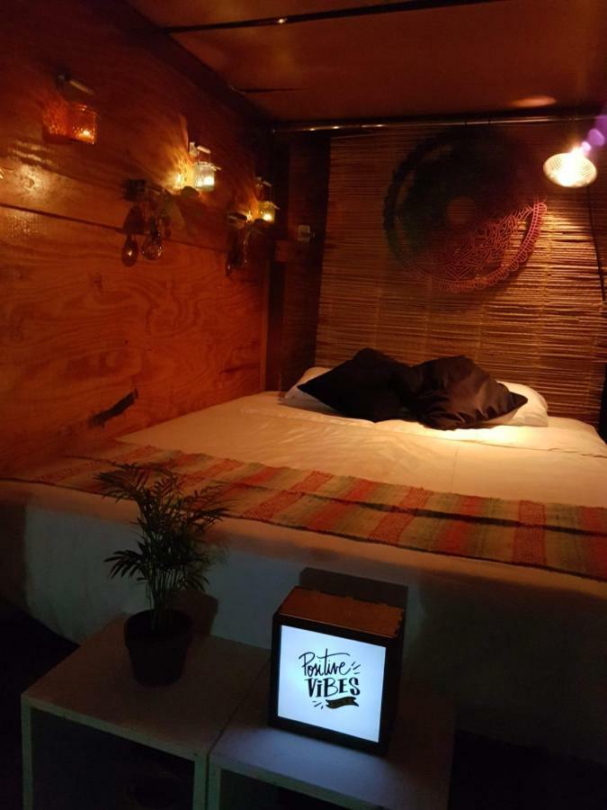 El Buho Bacalar Eco-Cabanas Hostal Bagian luar foto